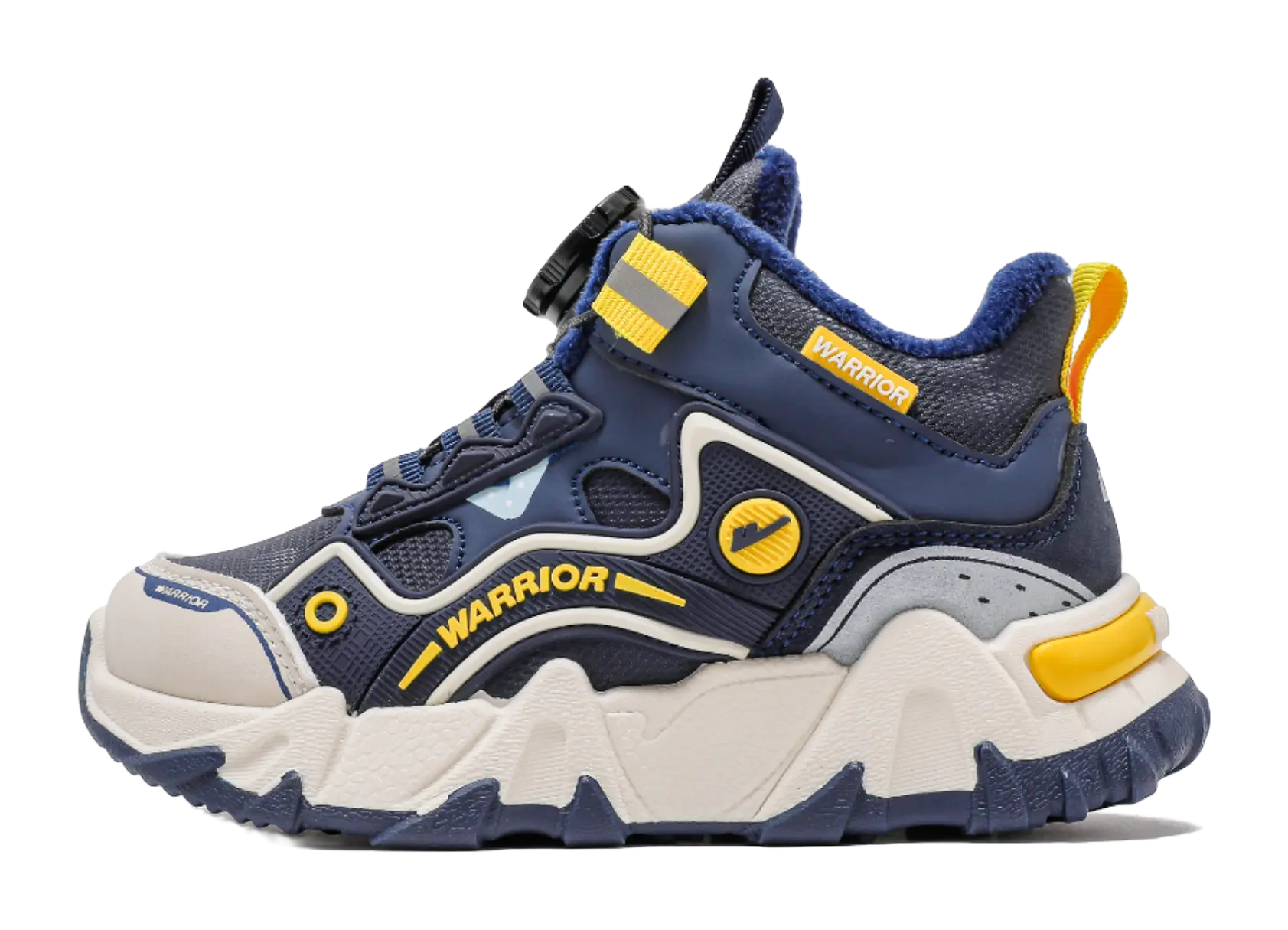 Warrior Synthetic Leather Slip Resistant Lightweight Cushioning Thermal Low top Kids Lifestyle Shoes Kids  vjsneaker.com