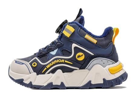 Warrior Synthetic Leather Slip Resistant Lightweight Cushioning Thermal Low top Kids Lifestyle Shoes Kids  vjsneaker.com