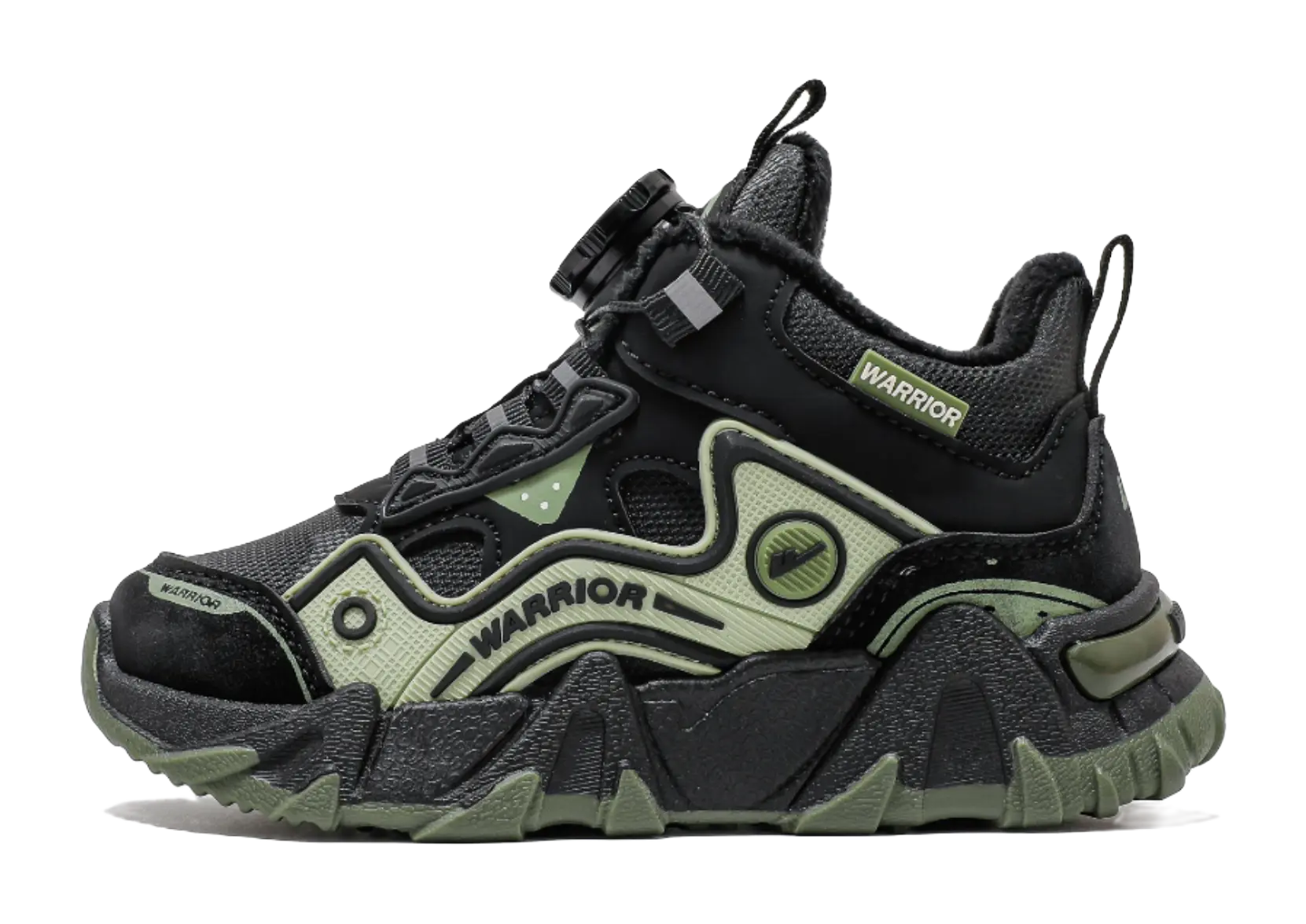 Warrior Synthetic Leather Slip Resistant Lightweight Cushioning Thermal Low top Kids Lifestyle Shoes Kids  vjsneaker.com