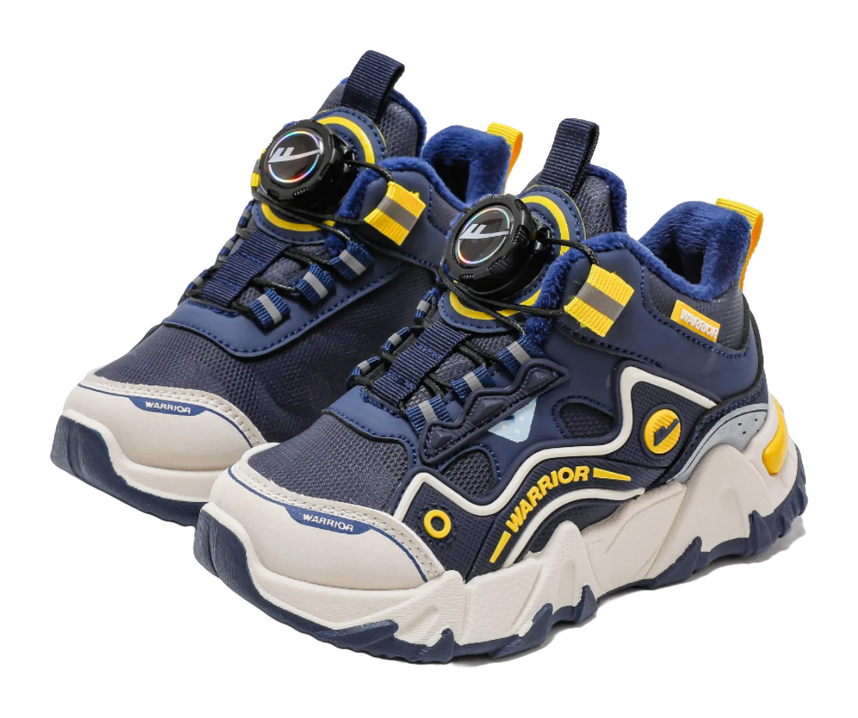 Warrior Synthetic Leather Slip Resistant Lightweight Cushioning Thermal Low top Kids Lifestyle Shoes Kids  vjsneaker.com