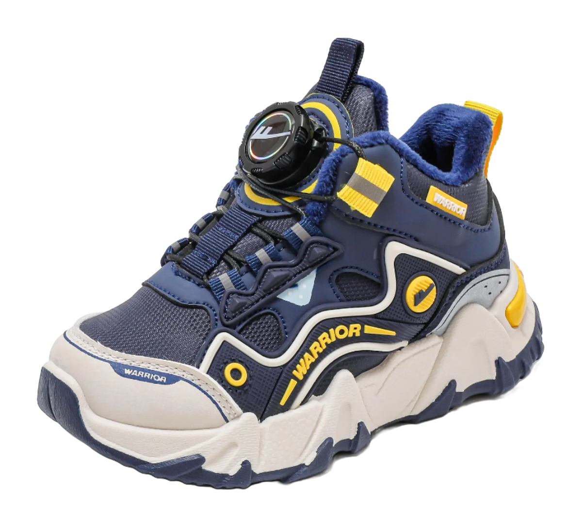 Warrior Synthetic Leather Slip Resistant Lightweight Cushioning Thermal Low top Kids Lifestyle Shoes Kids  vjsneaker.com