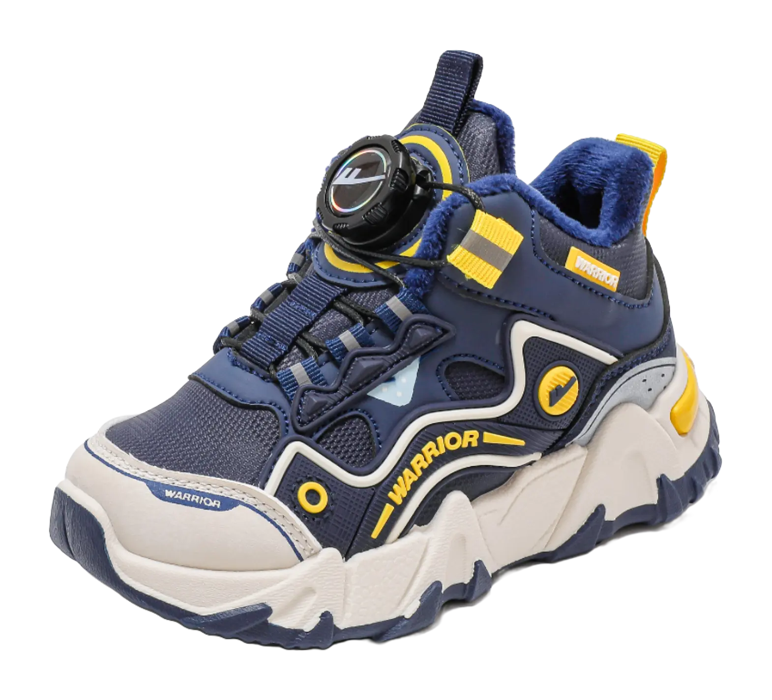 Warrior Synthetic Leather Slip Resistant Lightweight Cushioning Thermal Low top Kids Lifestyle Shoes Kids  vjsneaker.com