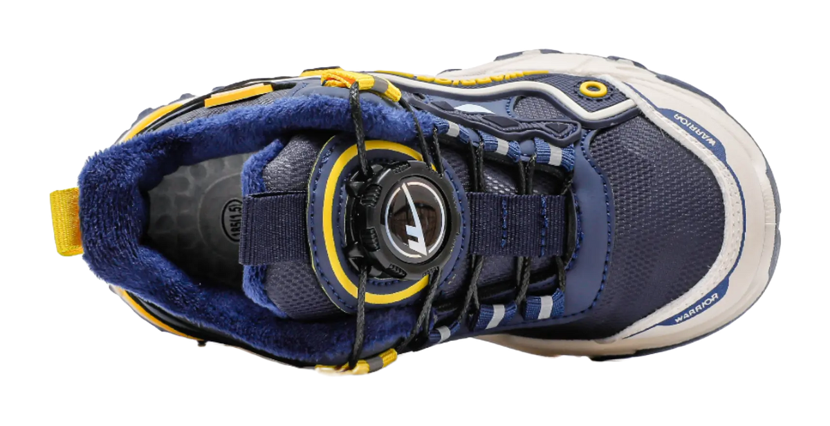 Warrior Synthetic Leather Slip Resistant Lightweight Cushioning Thermal Low top Kids Lifestyle Shoes Kids  vjsneaker.com