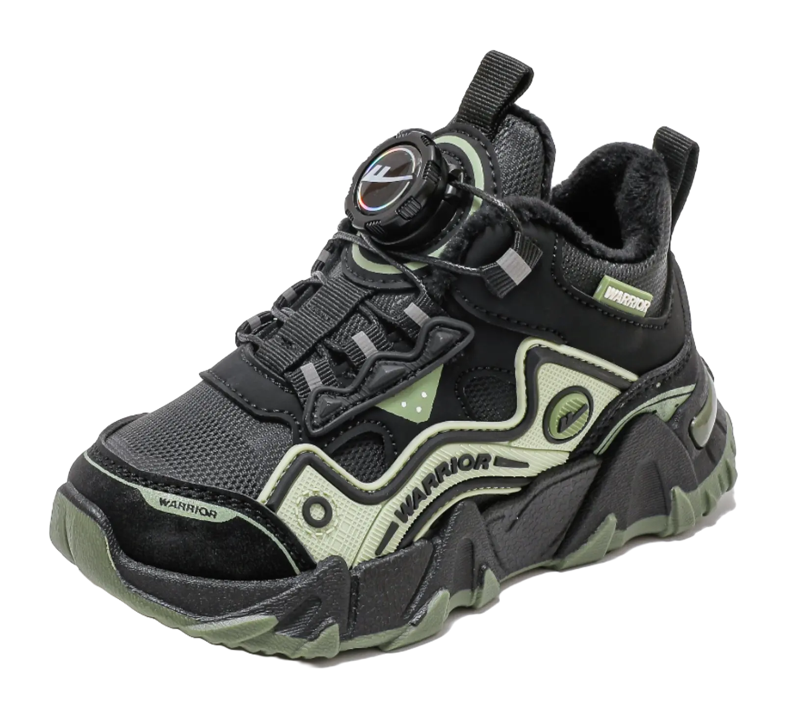 Warrior Synthetic Leather Slip Resistant Lightweight Cushioning Thermal Low top Kids Lifestyle Shoes Kids  vjsneaker.com