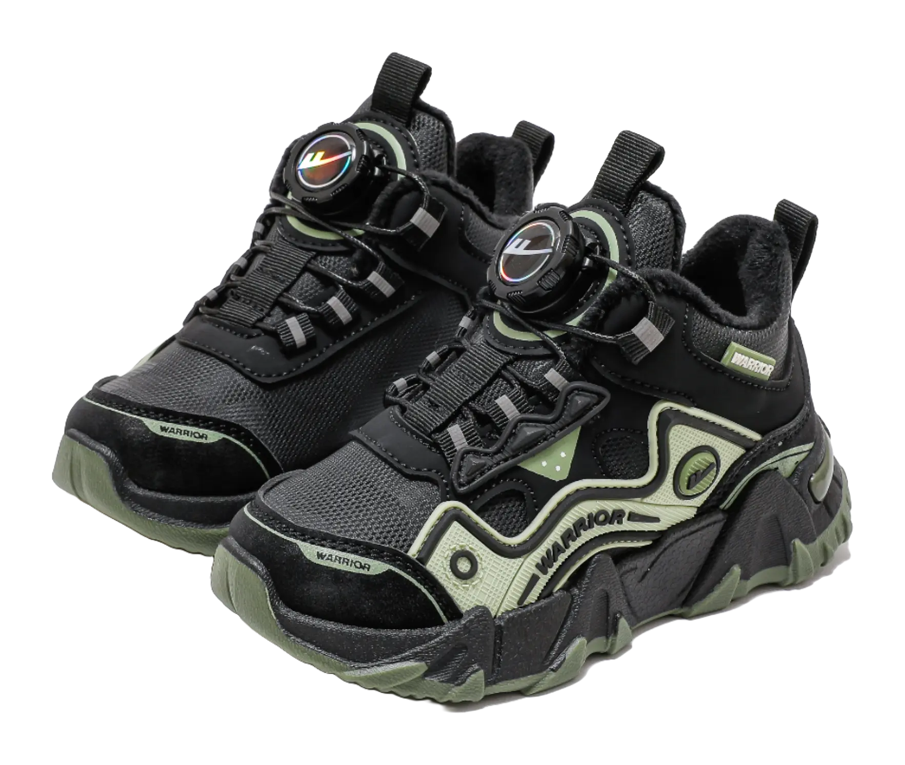 Warrior Synthetic Leather Slip Resistant Lightweight Cushioning Thermal Low top Kids Lifestyle Shoes Kids  vjsneaker.com