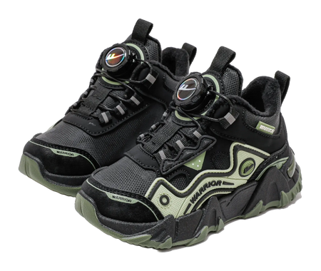 Warrior Synthetic Leather Slip Resistant Lightweight Cushioning Thermal Low top Kids Lifestyle Shoes Kids  vjsneaker.com