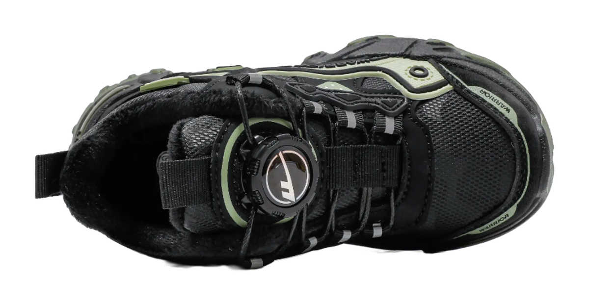 Warrior Synthetic Leather Slip Resistant Lightweight Cushioning Thermal Low top Kids Lifestyle Shoes Kids  vjsneaker.com