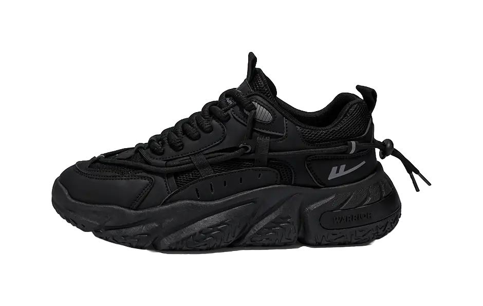 Warrior Warrior Anti-Slip Wear-Resistant Breathable Lightweight Height Increasing Warm Low-Top Chunky Sneakers Unisex  VJSNEAKER