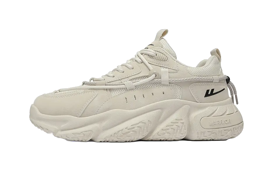 Warrior Warrior Anti-Slip Wear-Resistant Breathable Lightweight Height Increasing Warm Low-Top Chunky Sneakers Unisex  VJSNEAKER