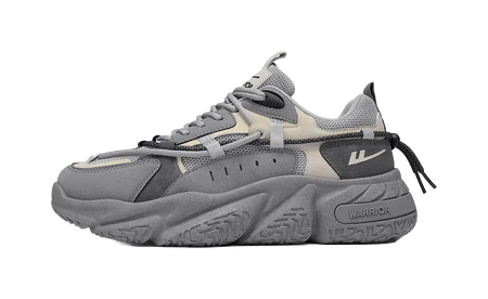 Warrior Warrior Anti-Slip Wear-Resistant Breathable Lightweight Height Increasing Warm Low-Top Chunky Sneakers Unisex  VJSNEAKER