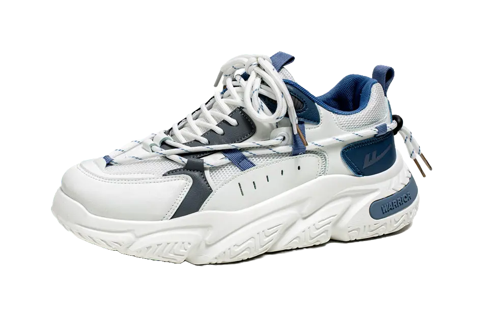 Warrior Warrior Anti-Slip Wear-Resistant Breathable Lightweight Height Increasing Warm Low-Top Chunky Sneakers Unisex  VJSNEAKER