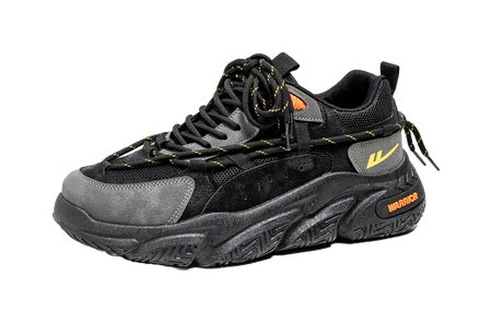 Warrior Warrior Anti-Slip Wear-Resistant Breathable Lightweight Height Increasing Warm Low-Top Chunky Sneakers Unisex  VJSNEAKER