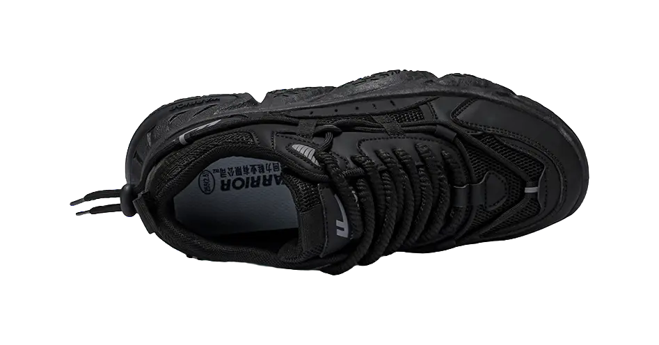 Warrior Warrior Anti-Slip Wear-Resistant Breathable Lightweight Height Increasing Warm Low-Top Chunky Sneakers Unisex  VJSNEAKER