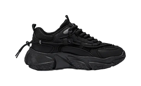 Warrior Warrior Anti-Slip Wear-Resistant Breathable Lightweight Height Increasing Warm Low-Top Chunky Sneakers Unisex  VJSNEAKER