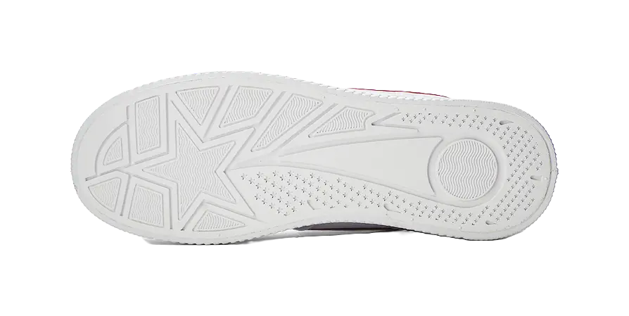 Warrior White Sneakers Slip Resistant, Abrasion Resistant, Lightweight, Breathable Low top Skateboard Shoes Unisex 