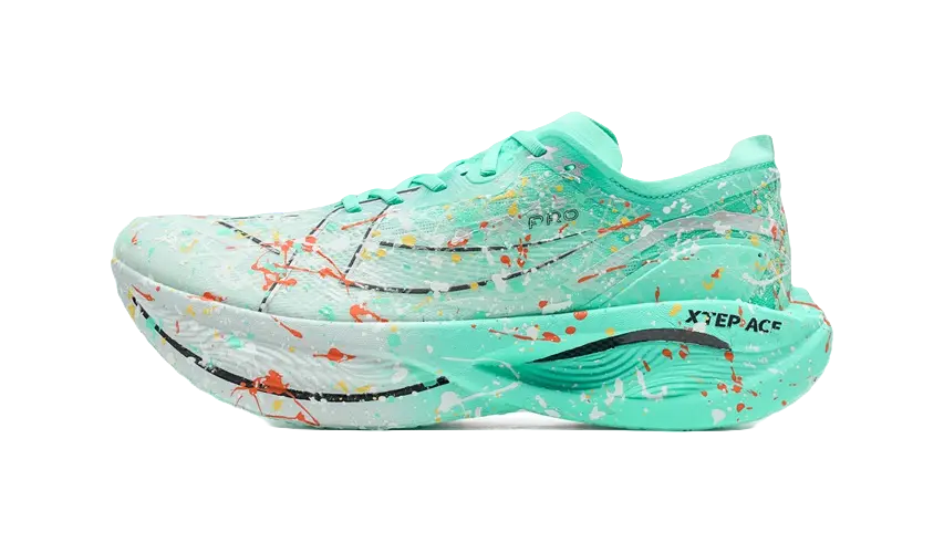 XTEP 160X 3.5PRO Slip Resistant, Abrasion Resistant, Rebound Resistant Low top Carbon Plate  vjsneaker.com