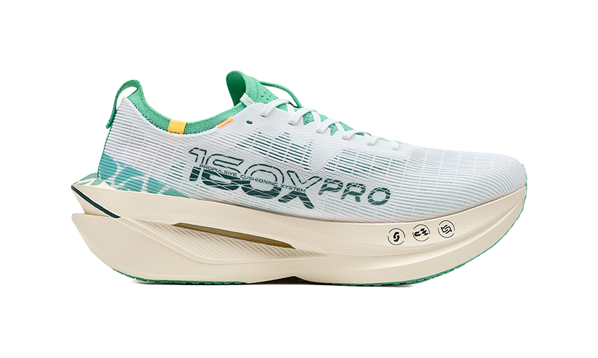 XTEP 160X 7.0PRO Running Shoes Men's Low top Classic White/Winter Green 