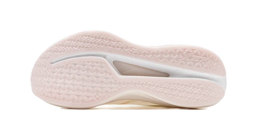 XTEP 2000km 3.0 Running Shoes Women's Low top Sail White/Pure Pink/Cherry Blossom Pink 