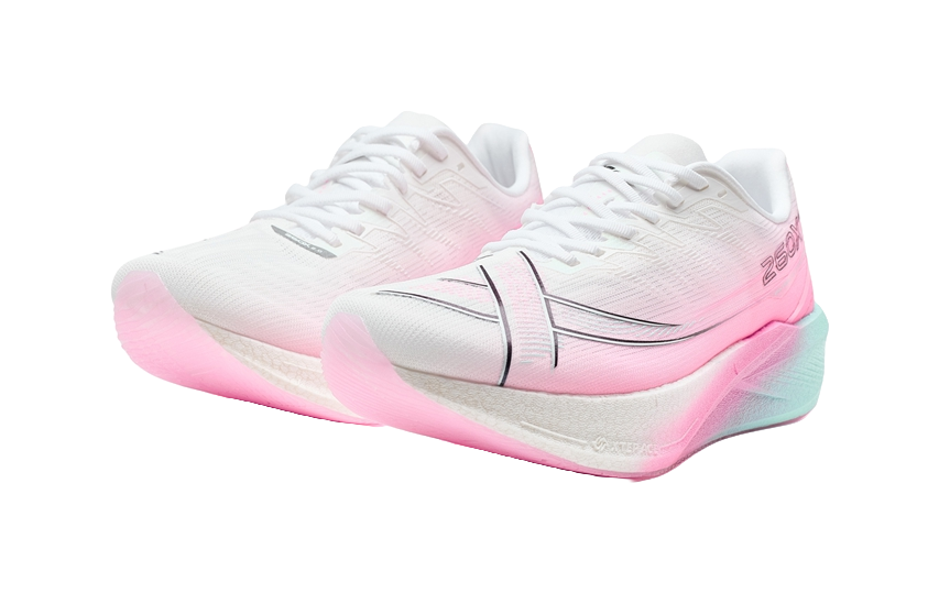XTEP 260X 2.0 Running Shoes Men's Low top Classic White/Fluorescent Digital Pink 