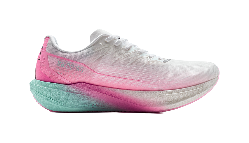 XTEP 260X 2.0 Running Shoes Men's Low top Classic White/Fluorescent Digital Pink 
