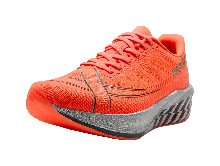 XTEP 260X 2.0 Running Shoes Men's Low top Super Orange Black 