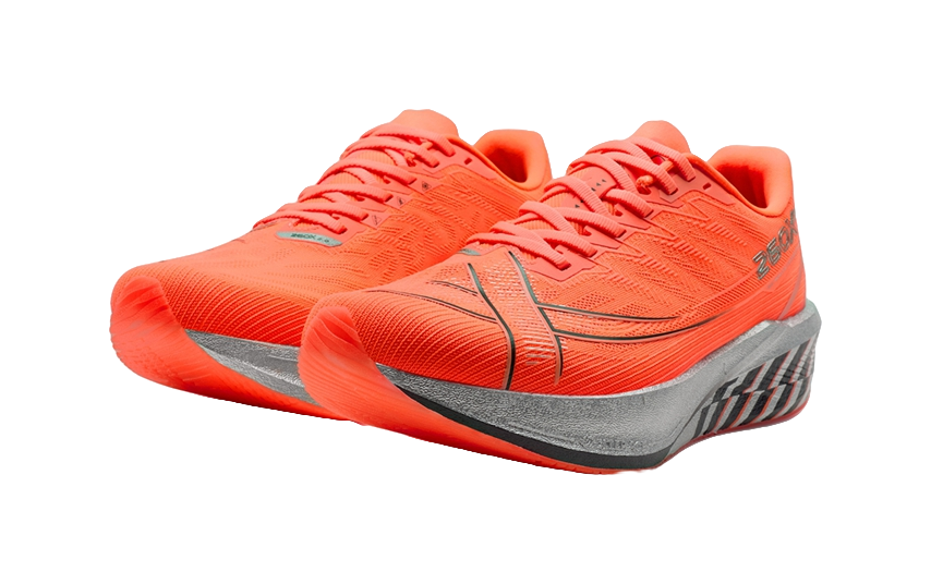 XTEP 260X 2.0 Running Shoes Men's Low top Super Orange Black 