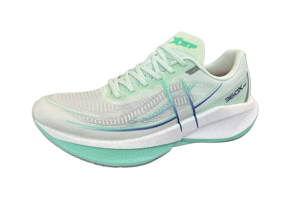 XTEP 360X 2.0 Anti Slip Wear Resistant Low Top Training Running Shoes Men's Green 