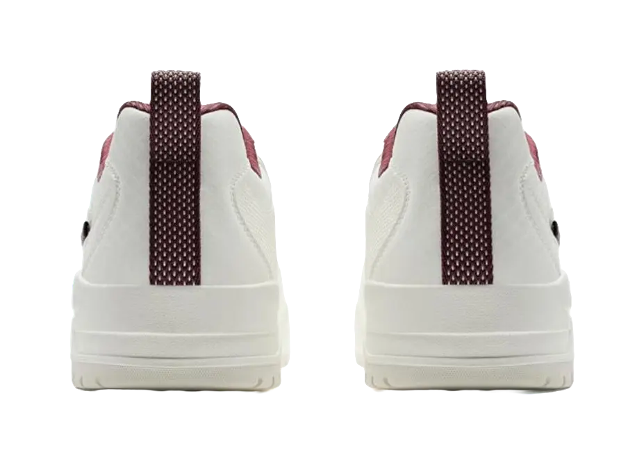 XTEP Air Force 1 Abrasion Resistant Lightweight Slip Resistant Low Top Skateboard Shoes Men's White Red 