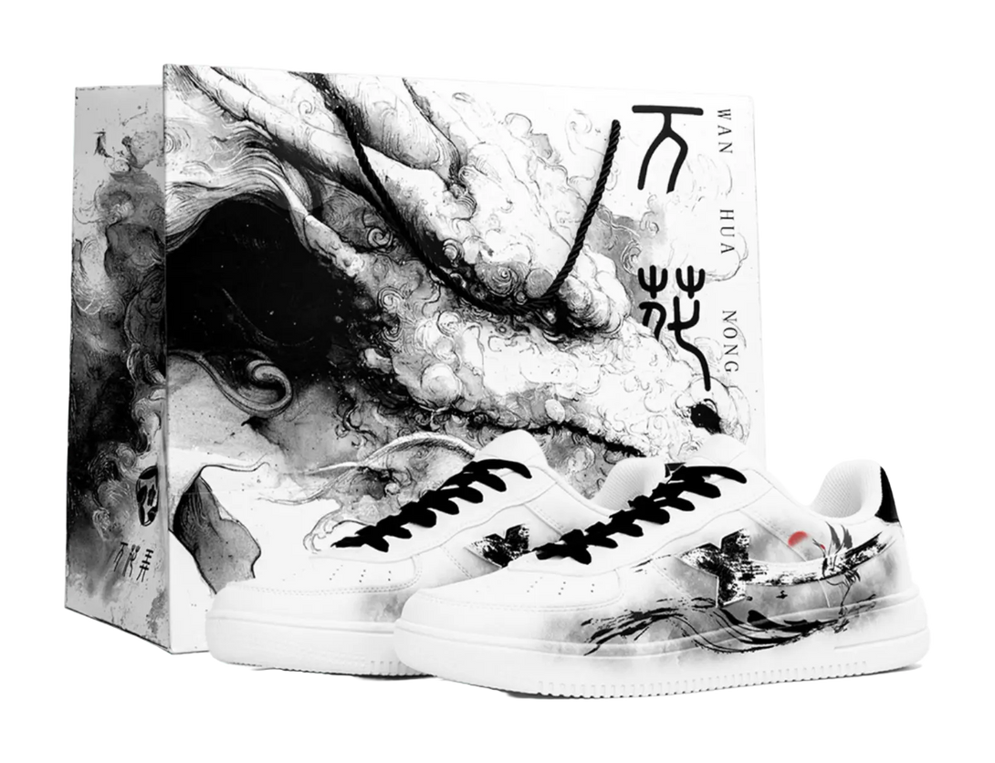 XTEP Air Force One Coverage Abrasion Resistant Low top Skateboard Shoes Men's White 