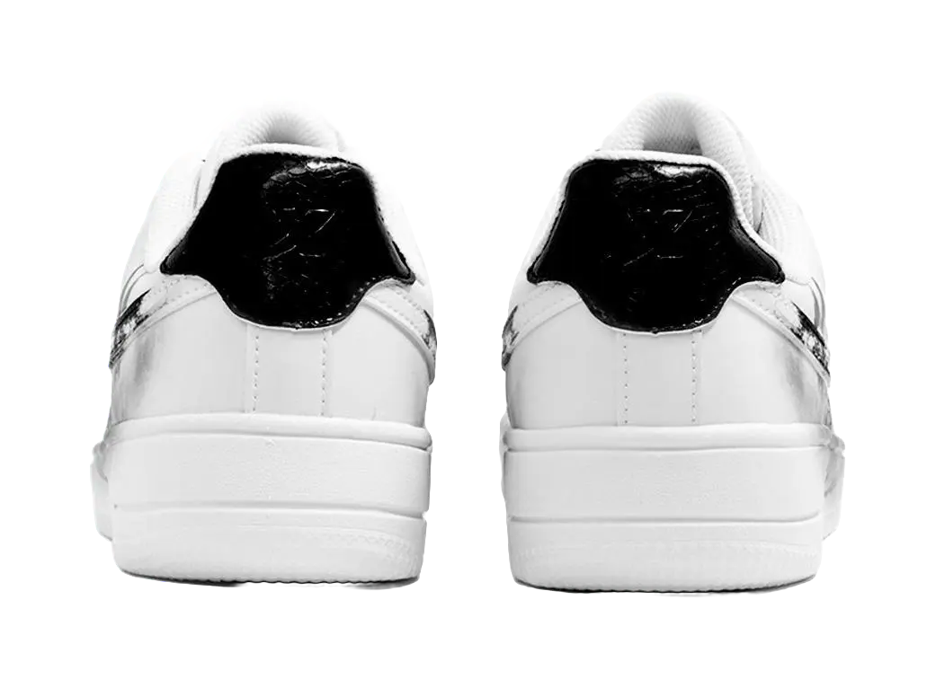 XTEP Air Force One Coverage Abrasion Resistant Low top Skateboard Shoes Men's White 