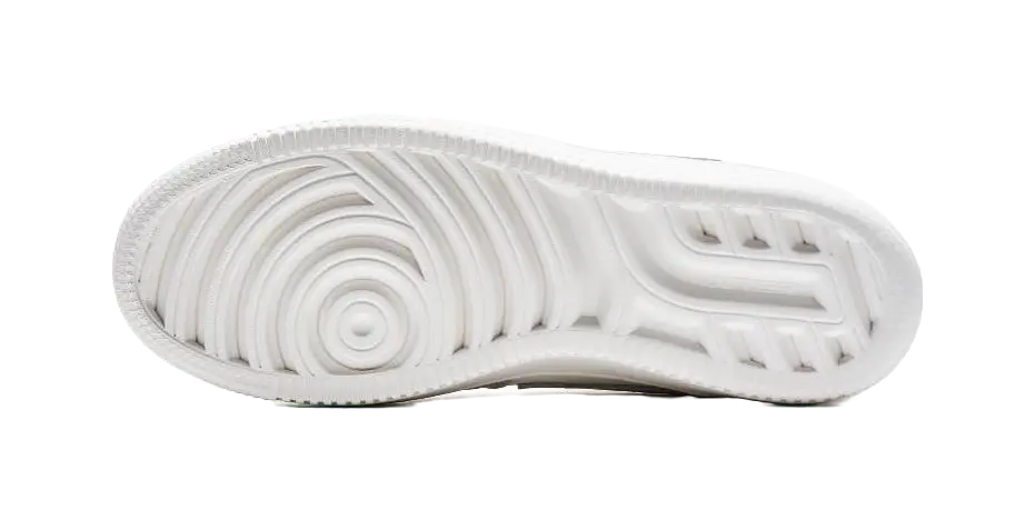 XTEP Air Force One Slip Resistant Abrasion Resistant Low top Skateboard Shoes Men's Gray White 