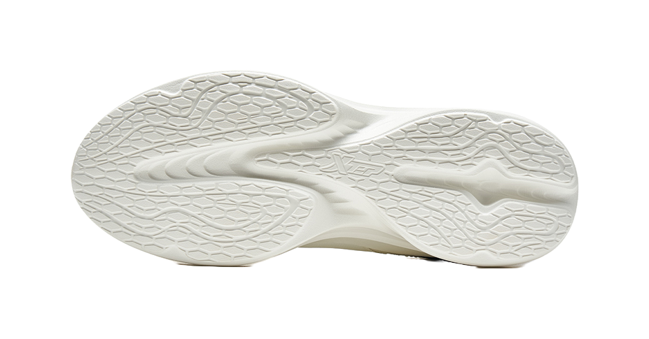 XTEP Anti-Slip Wear-Resistant Low-Top Running Shoes Men's White Black 