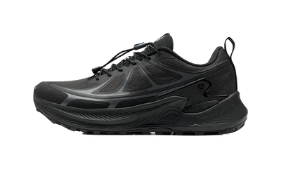XTEP Chasing Mountains PRO Men's Low-Top Outdoor Shoes - Shock Absorption Slip & Abrasion Resistant Black 