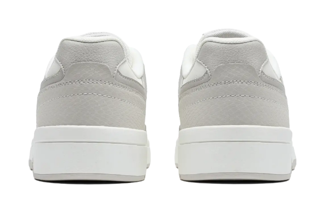 XTEP Clover White 3.0 Air Force 1 Wear resistant And Lightweight Low top Skateboard Shoes Men's Gray White 