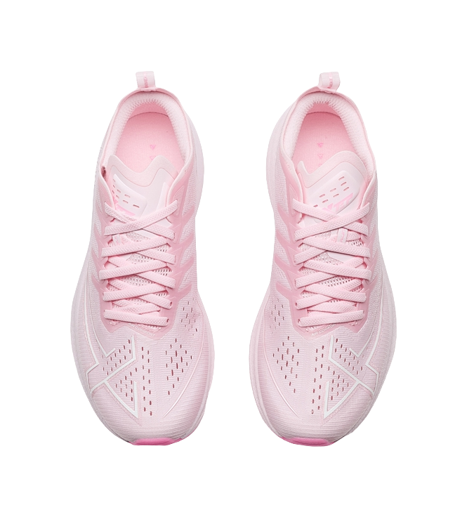 XTEP Cushioning Anti-Slip Wear-Resistant Coverage Support Rebound Low-Top Training Running Shoes Women's Luoer Rainbow 