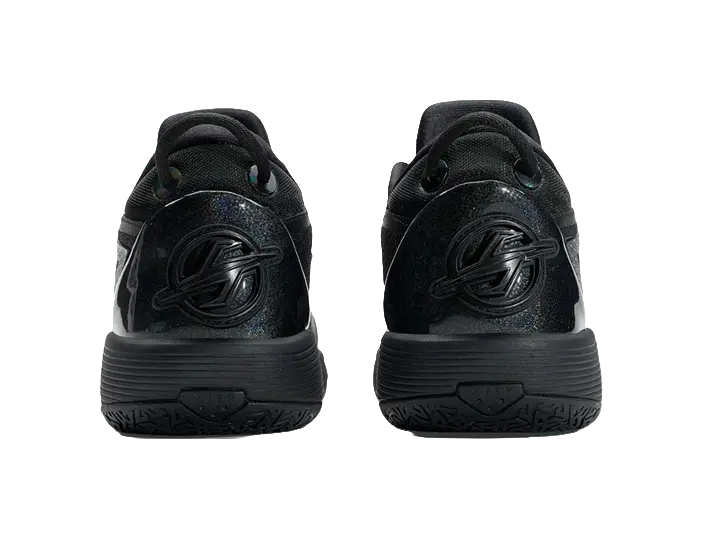 XTEP Cushioning, Slip Resistant, And Abrasion Resistant Low Top Basketball Shoes Mens Black Sun Red 