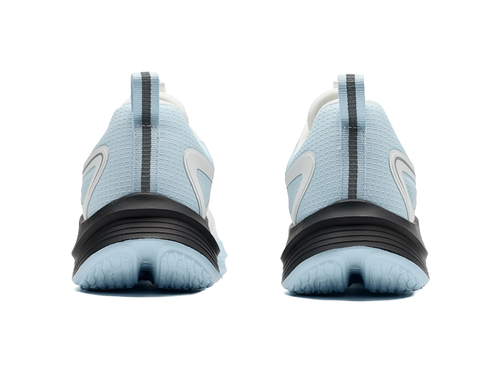 XTEP Feather Abrasion Resistant Breathable Coverage Low top Casual Running Shoes Men's White Blue 