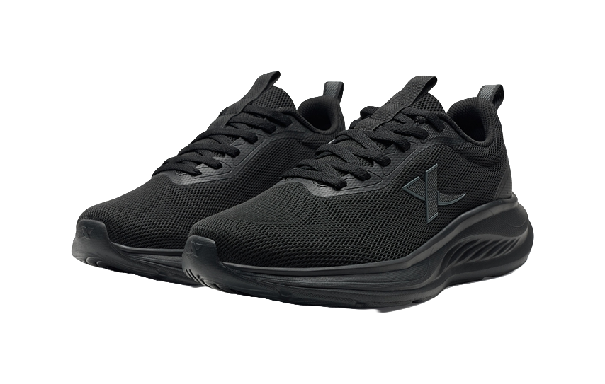 XTEP Feather Escape Wear resistant And Lightweight Low top Casual Running Shoes Men's Black 