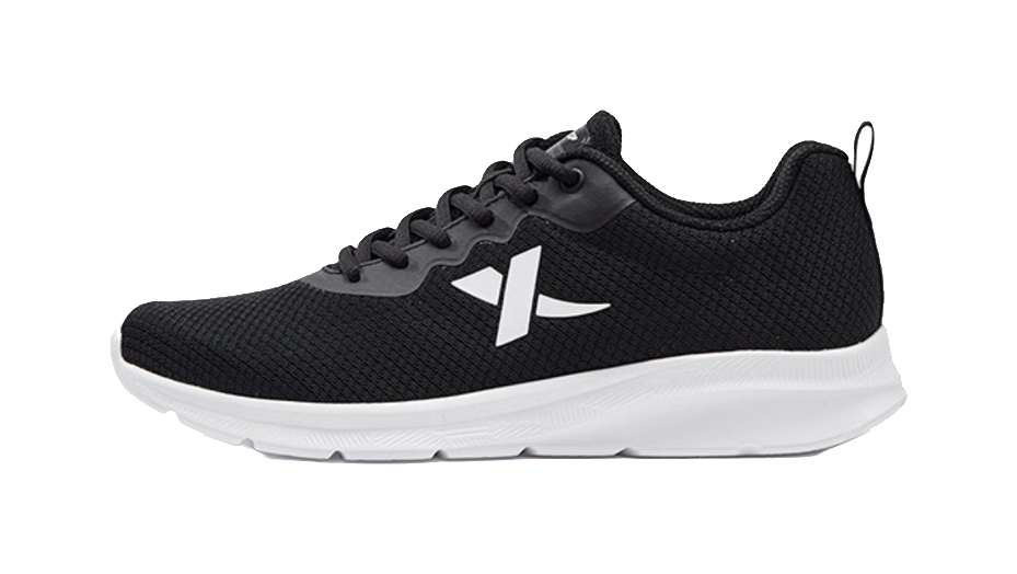 XTEP Feather Shock Absorbing, Non Slip, Wear Resistant, Breathable And Lightweight Low top Running Shoes Men's Black 