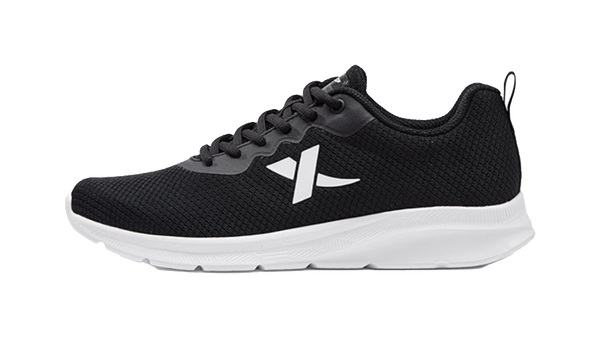 XTEP Feather Shock Absorbing, Non Slip, Wear Resistant, Breathable And Lightweight Low top Running Shoes Men's Black 