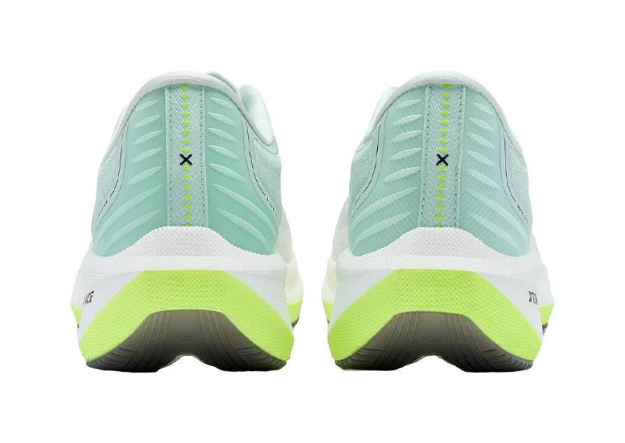 XTEP Integrated Molding Generation 1 Cushioning Wear-Resistant Low-Top Running Shoes Men's Foam Green/Sail White 