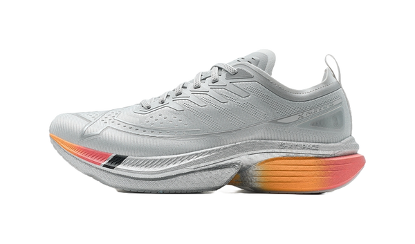 XTEP One Piece Molding 3 Running Shoes Men's Low top Silver, Lunar Stone Gray 