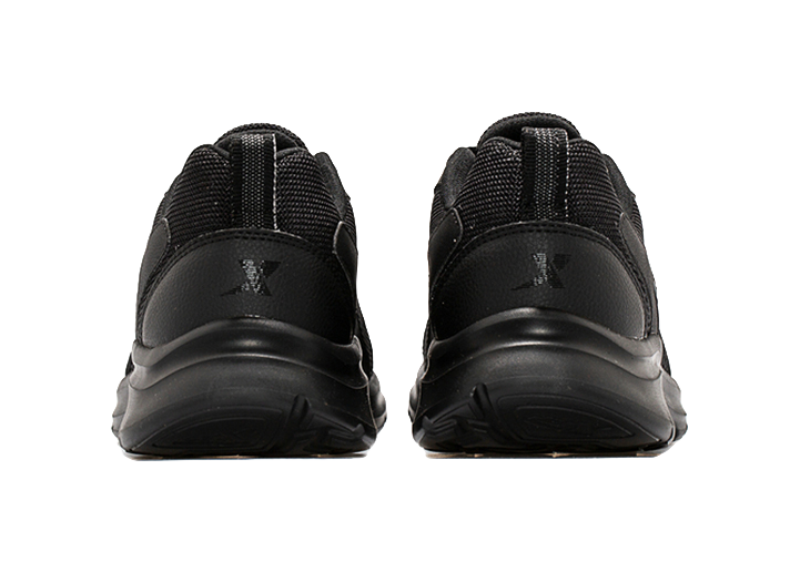 XTEP Shock Absorbers Slip Resistant Abrasion Resistant Low top Sports Casual Shoes Men's Black 