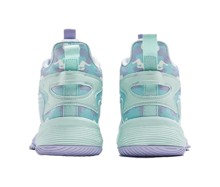 XTEP Silk Blade Shock Absorbers Slip Resistant Abrasion Resistant High top Performance Basketball Shoes Mens Foam Blue 