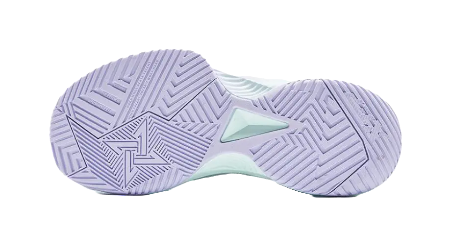 XTEP Silk Blade Shock Absorbers Slip Resistant Abrasion Resistant High top Performance Basketball Shoes Mens Foam Blue 