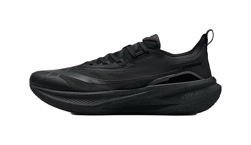 XTEP Two Thousand Kilometers 2.0 Anti Slip Wear Resistant Low Top Running Shoes Men's C Area Black Horse 