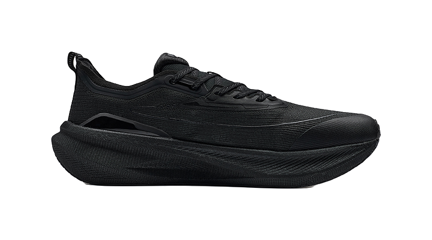 XTEP Two Thousand Kilometers 2.0 Anti Slip Wear Resistant Low Top Running Shoes Men's C Area Black Horse 