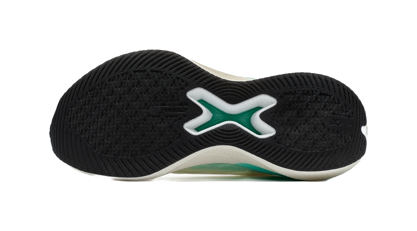 XTEP Two Thousand Kilometers 2.0 Anti Slip Wear Resistant Low Top Training Sprint Running Shoes Men's Sail White 