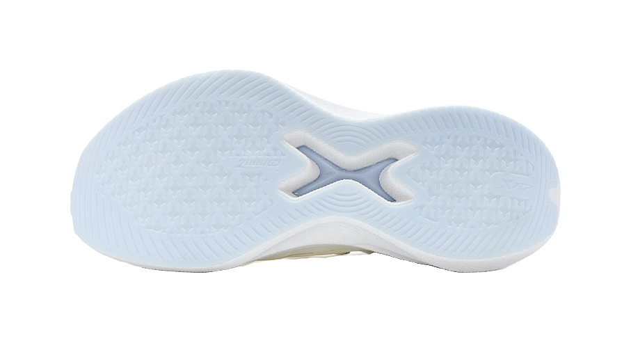 XTEP Two Thousand Kilometers 2.0 Running Shoes Women's Low top Sail White/Fluorescent Cherry Blossom Pink 