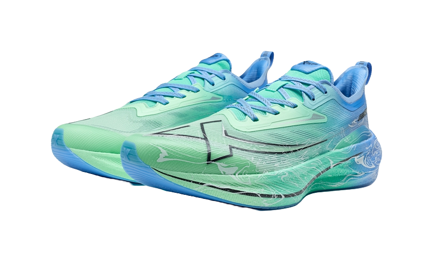 XTEP Two Thousand Kilometers 2.0 Wear-Resistant Slip-Resistant Low-Top Running Shoes Men's Summer Breeze 